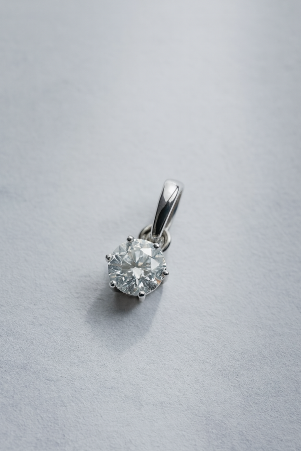 Weißgold Diamant-Anhänger